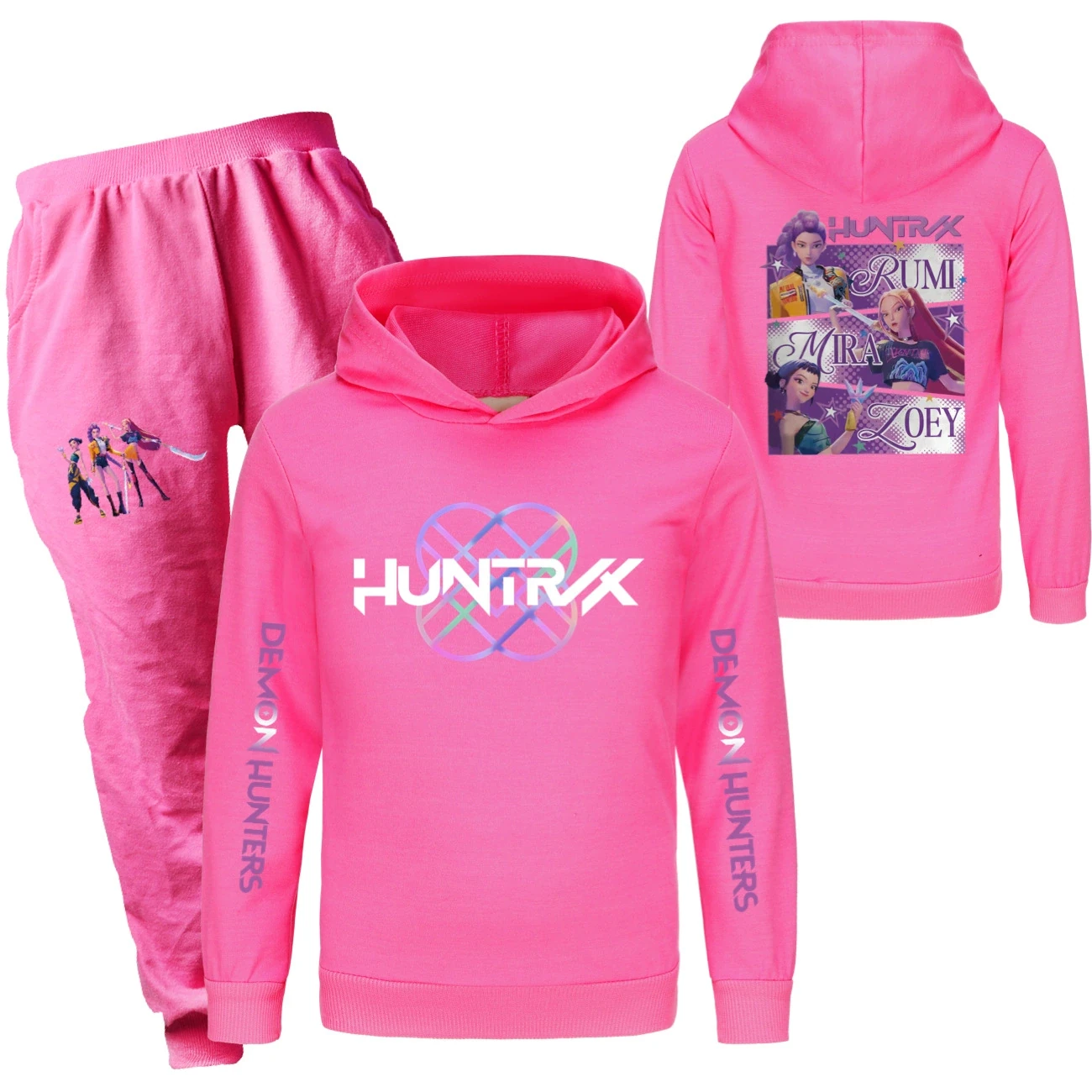 Classic Hoodie & Jogger Set — 4829 Edition 9616, Style 14 · Set · Rose