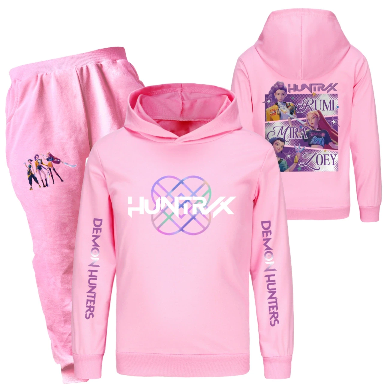 Classic Hoodie & Jogger Set — 4829 Edition 9616, Style 15 · Set · Pink