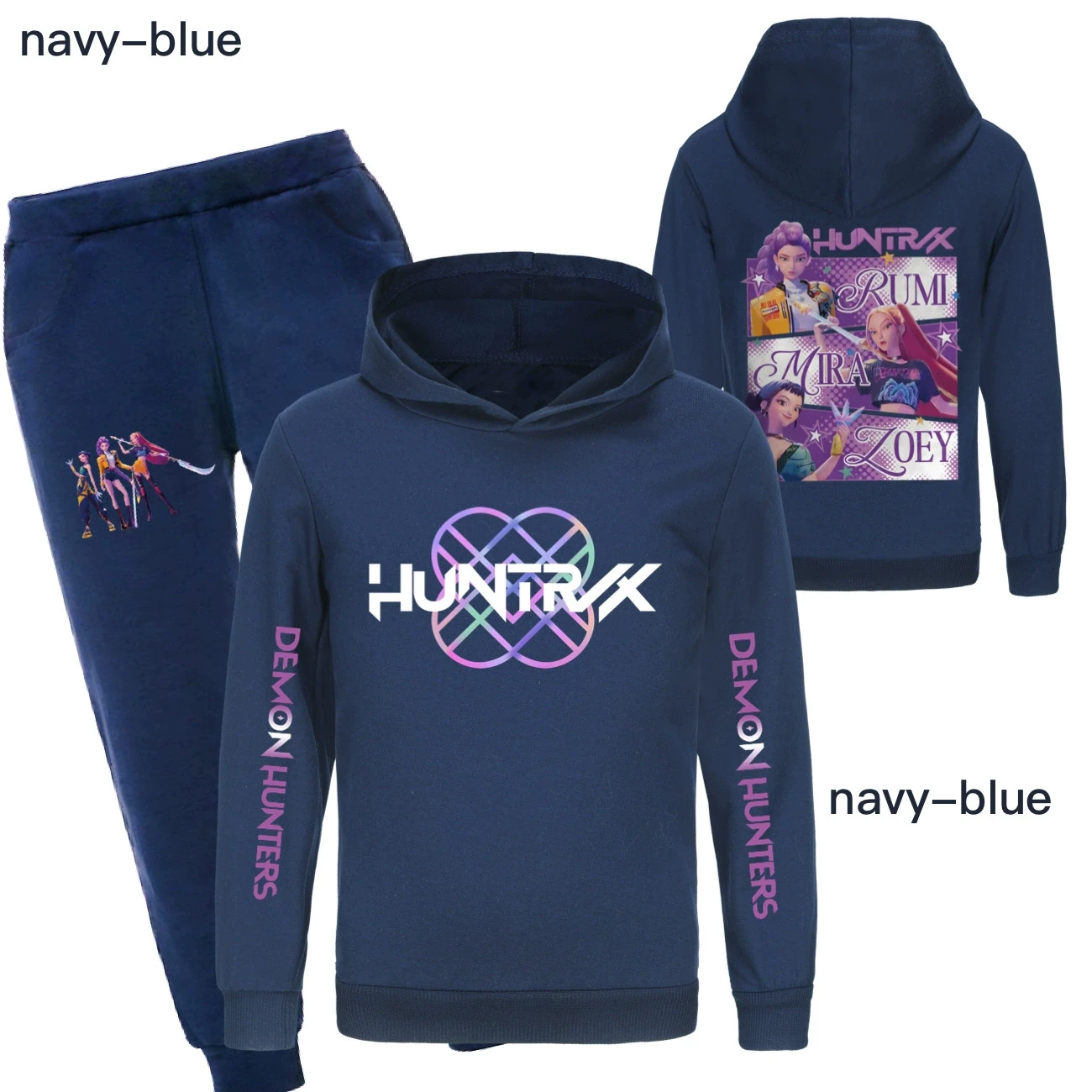 Classic Hoodie & Jogger Set — 4829 Edition 9616, Style 16 · Set · Royal Blue