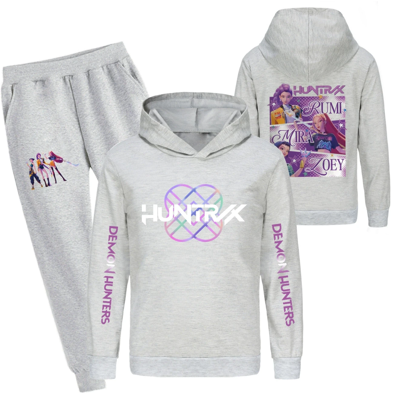 Classic Hoodie & Jogger Set — 4829 Edition 9616, Style 18 · Set · Grey