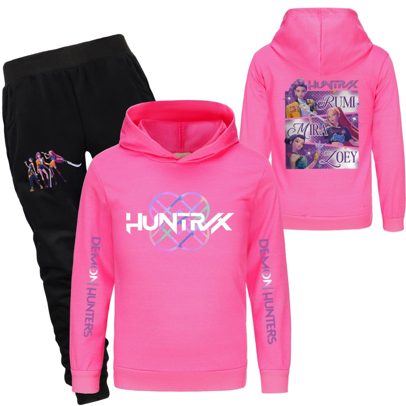 Classic Hoodie & Jogger Set — 4829 Edition 9616, Style 20 · Set · Rose