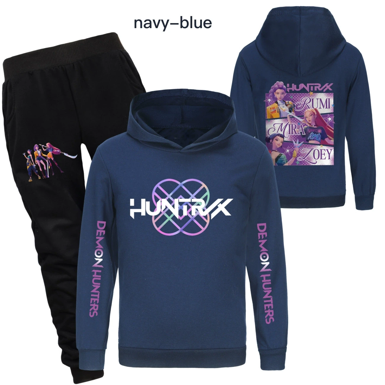 Classic Hoodie & Jogger Set — 4829 Edition 9616, Style 23 · Set · Royal Blue