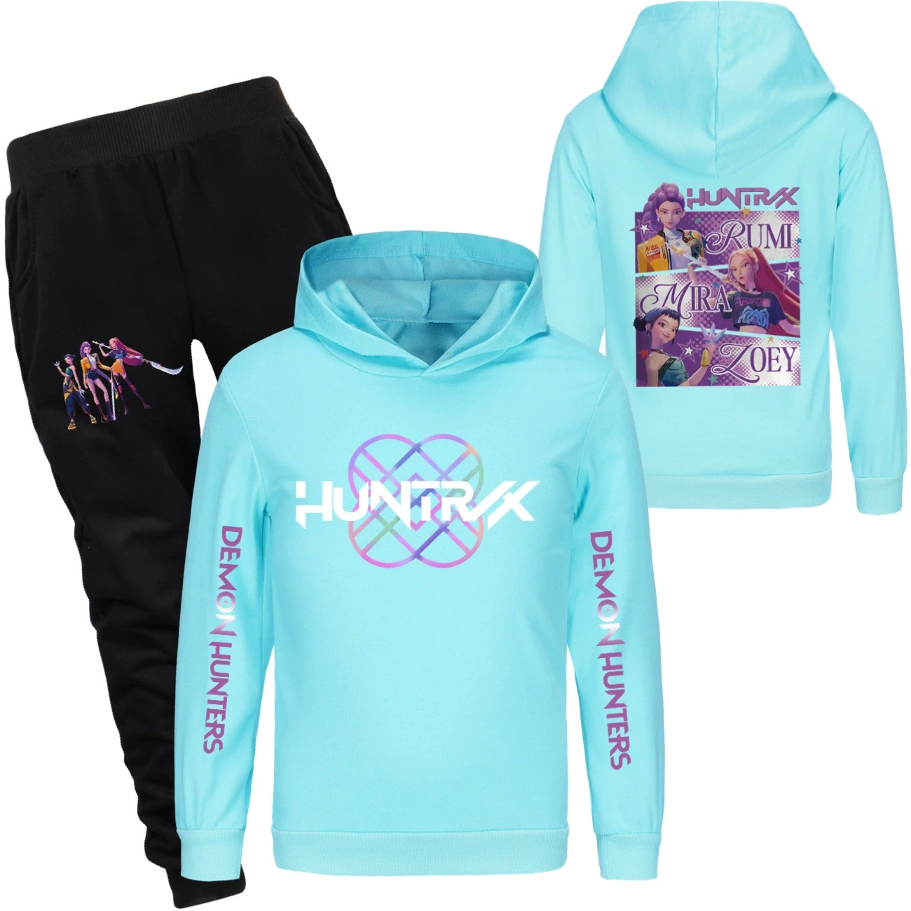 Classic Hoodie & Jogger Set — 4829 Edition 9616, Style 24 · Set · Light Blue