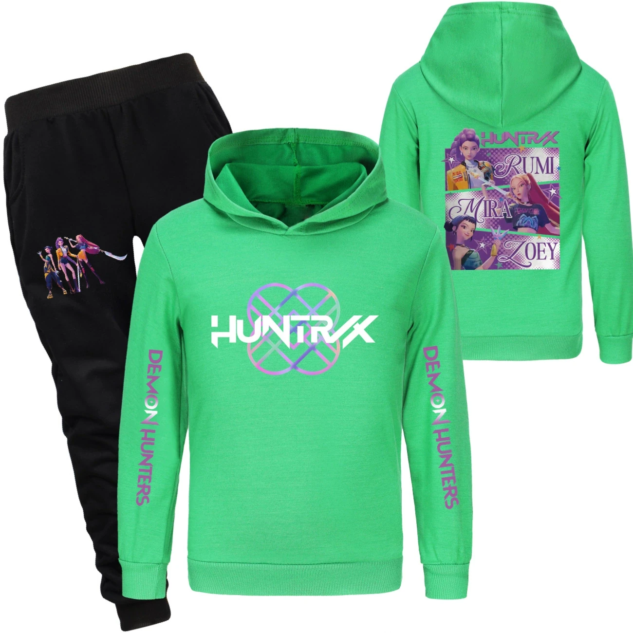 Classic Hoodie & Jogger Set — 4829 Edition 9616, Style 25 · Set · Green