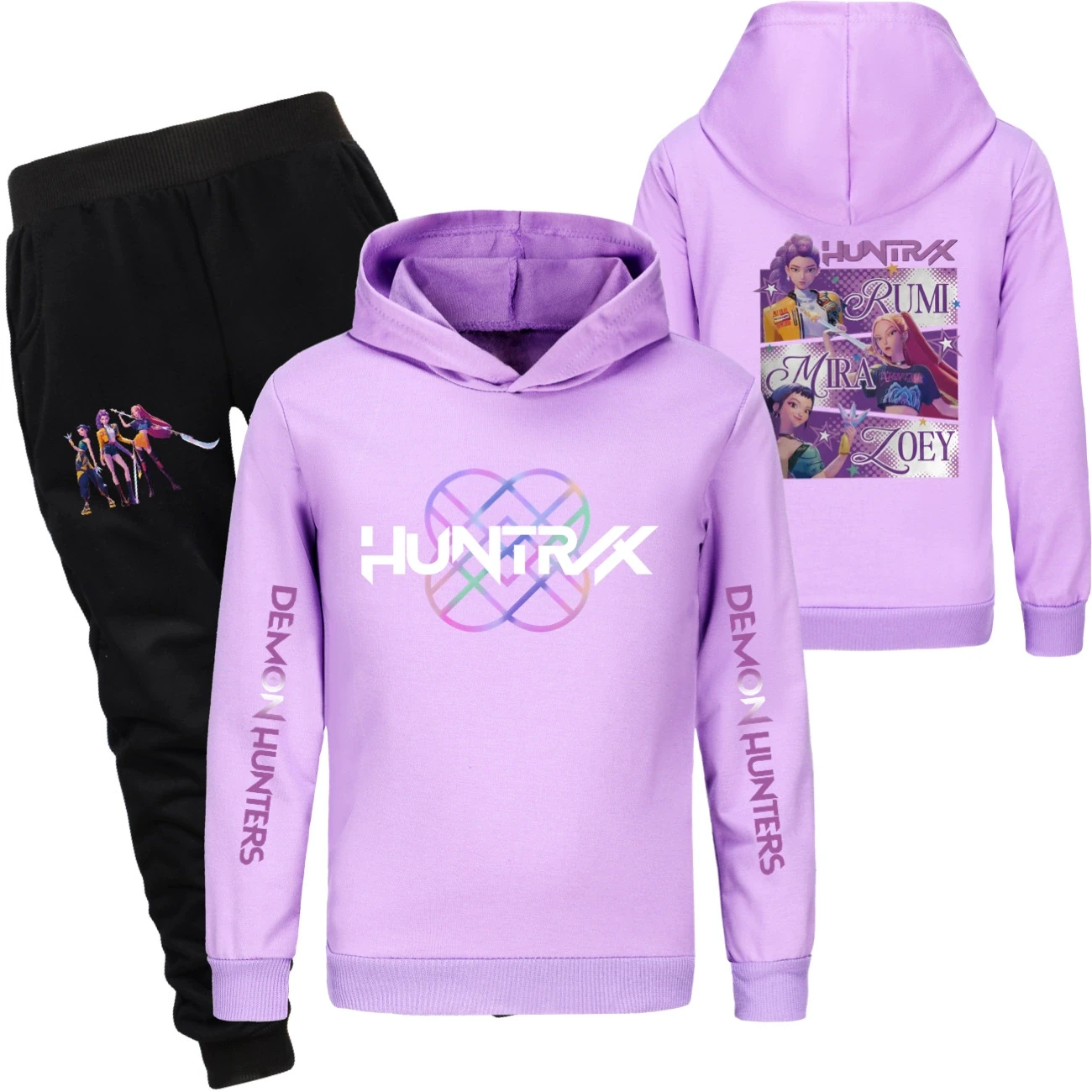 Classic Hoodie & Jogger Set — 4829 Edition 9616, Style 27 · Set · Purple