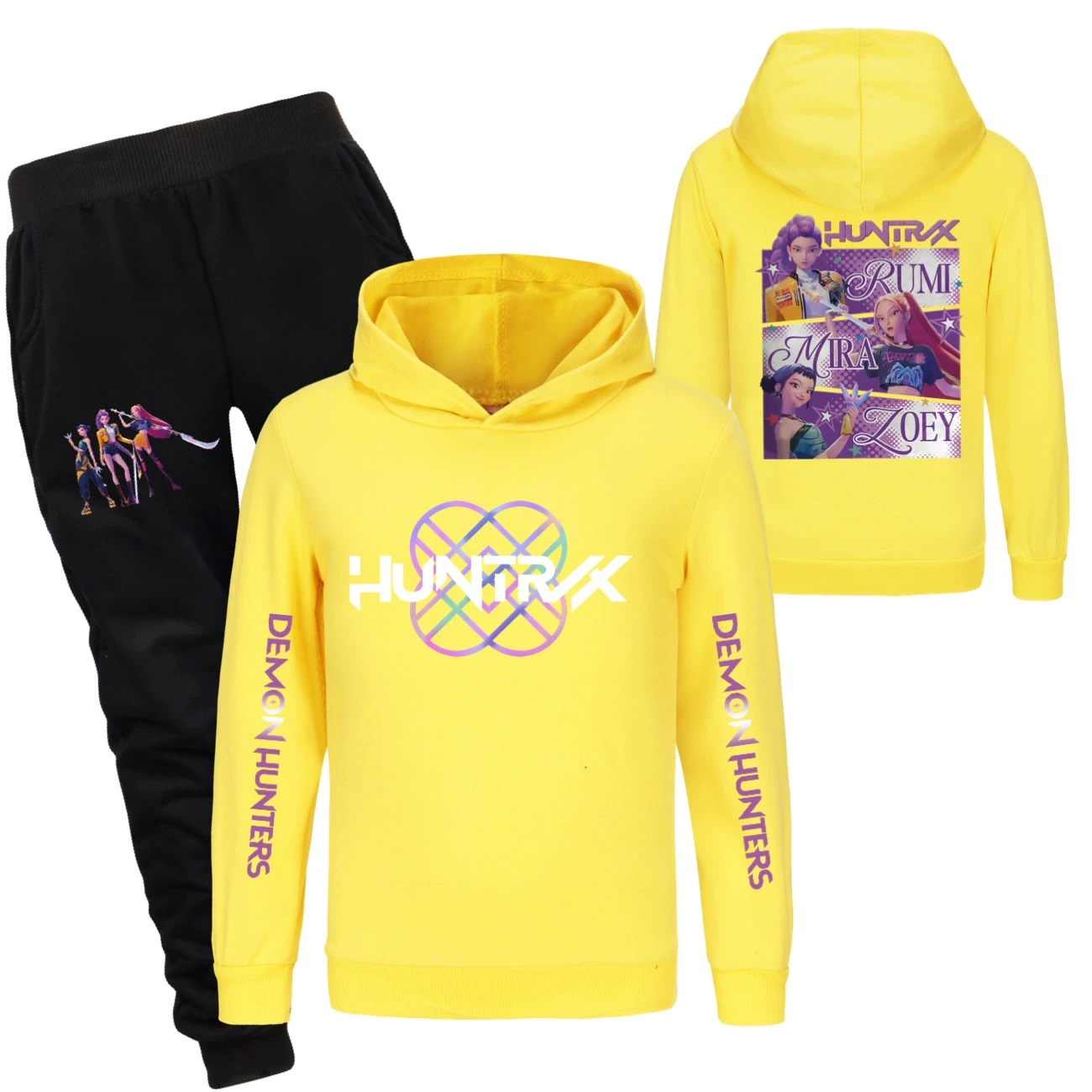 Classic Hoodie & Jogger Set — 4829 Edition 9616, Style 29 · Set · Yellow