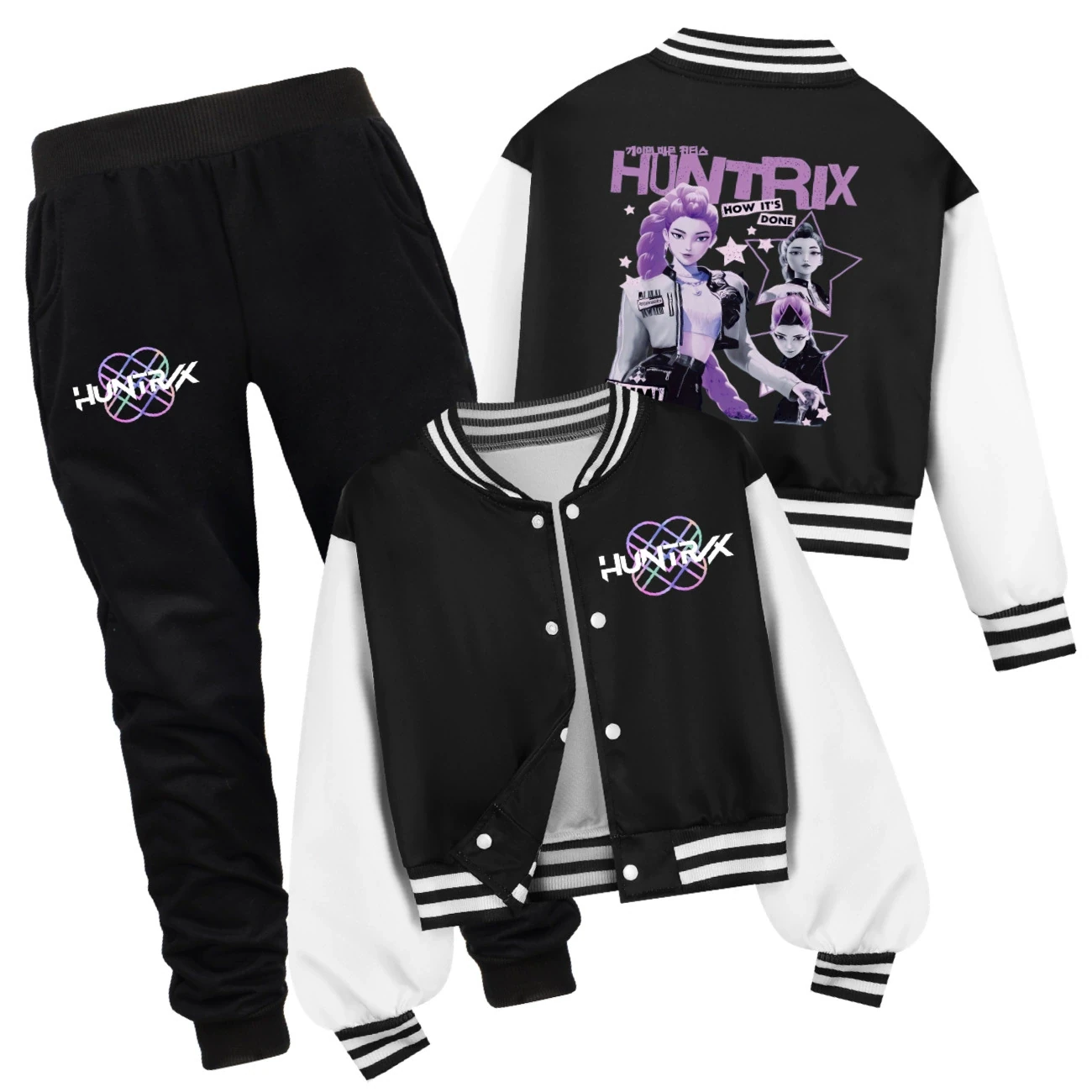 Playtime Varsity Layering Set — 4829 Edition 2910, Style 08 · Set · Black