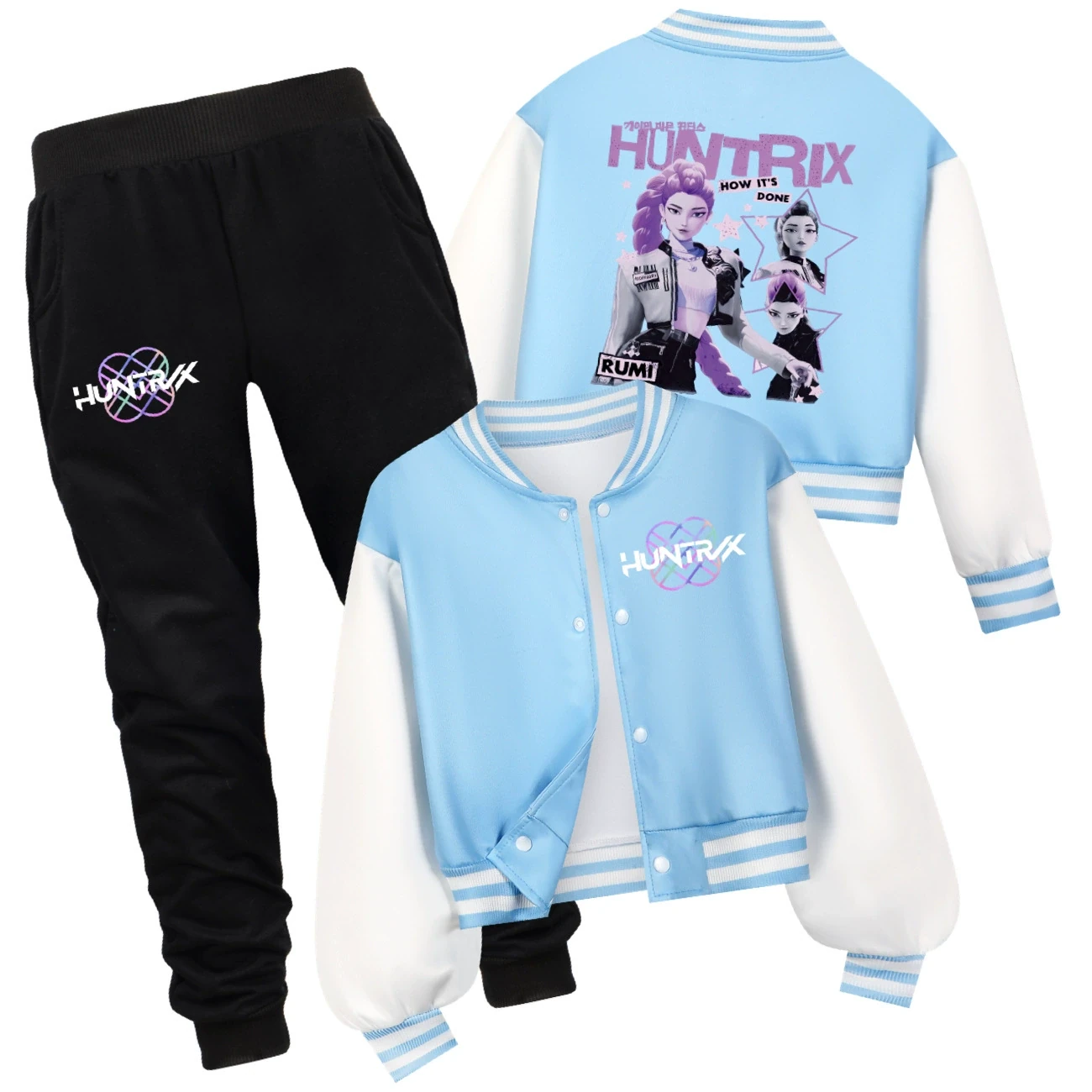 Playtime Varsity Layering Set — 4829 Edition 2910, Style 09 · Set · Light Blue