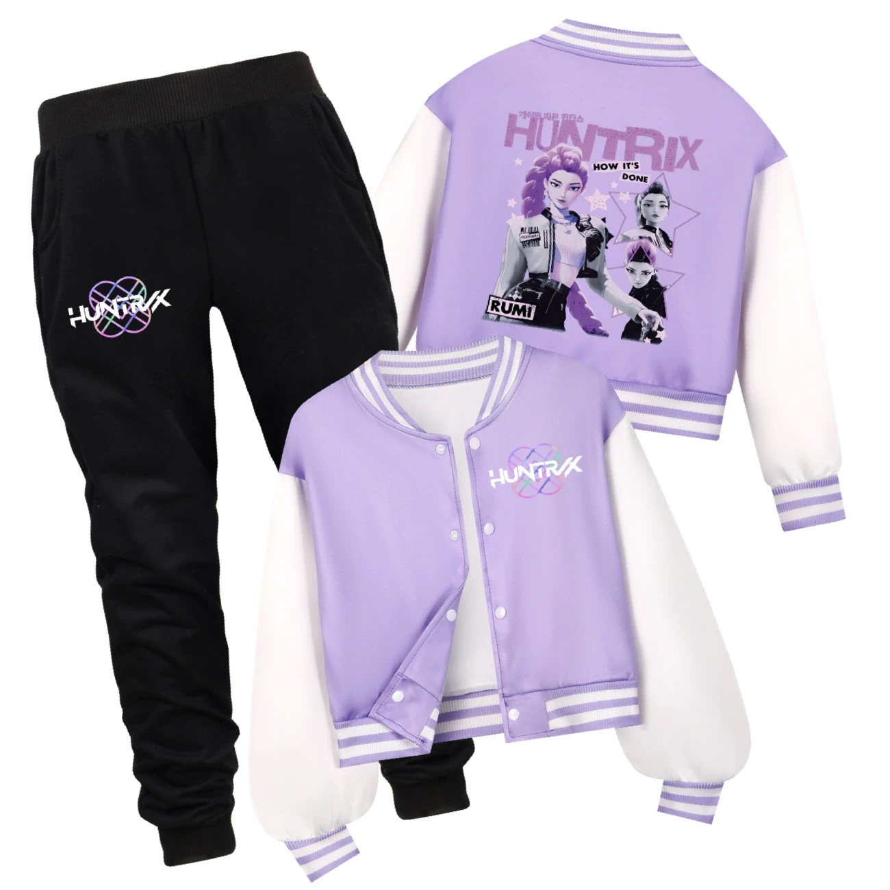 Playtime Varsity Layering Set — 4829 Edition 2910, Style 10 · Set · Purple