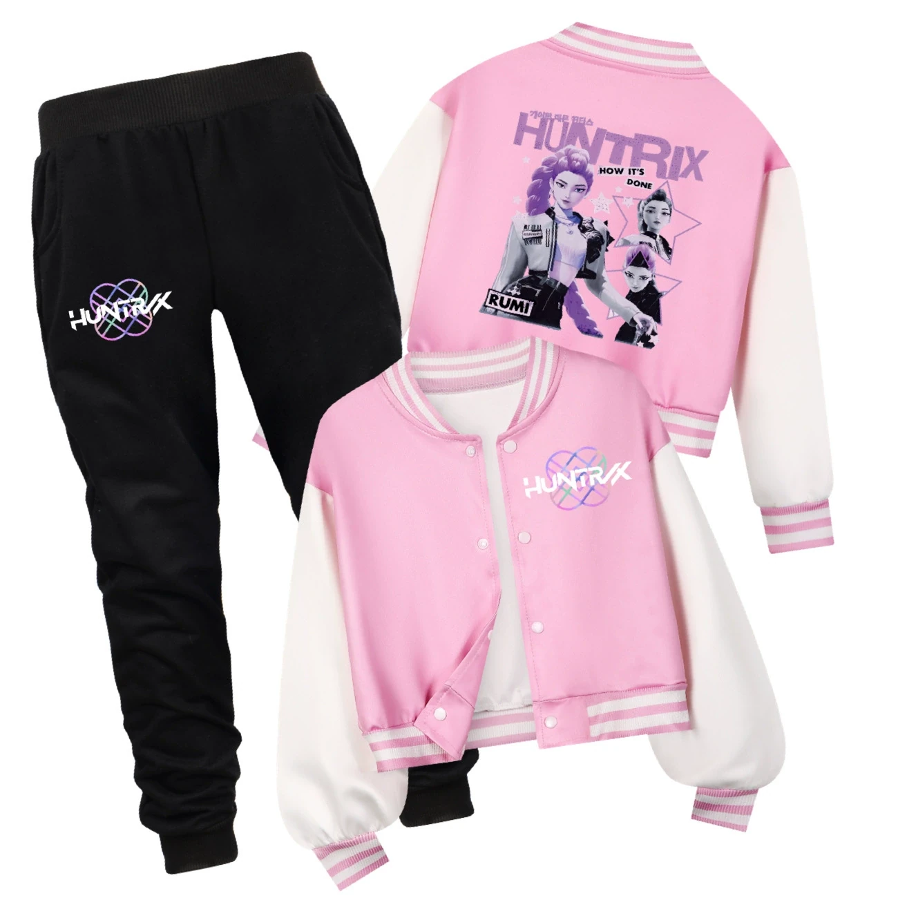 Playtime Varsity Layering Set — 4829 Edition 2910, Style 12 · Set · Pink