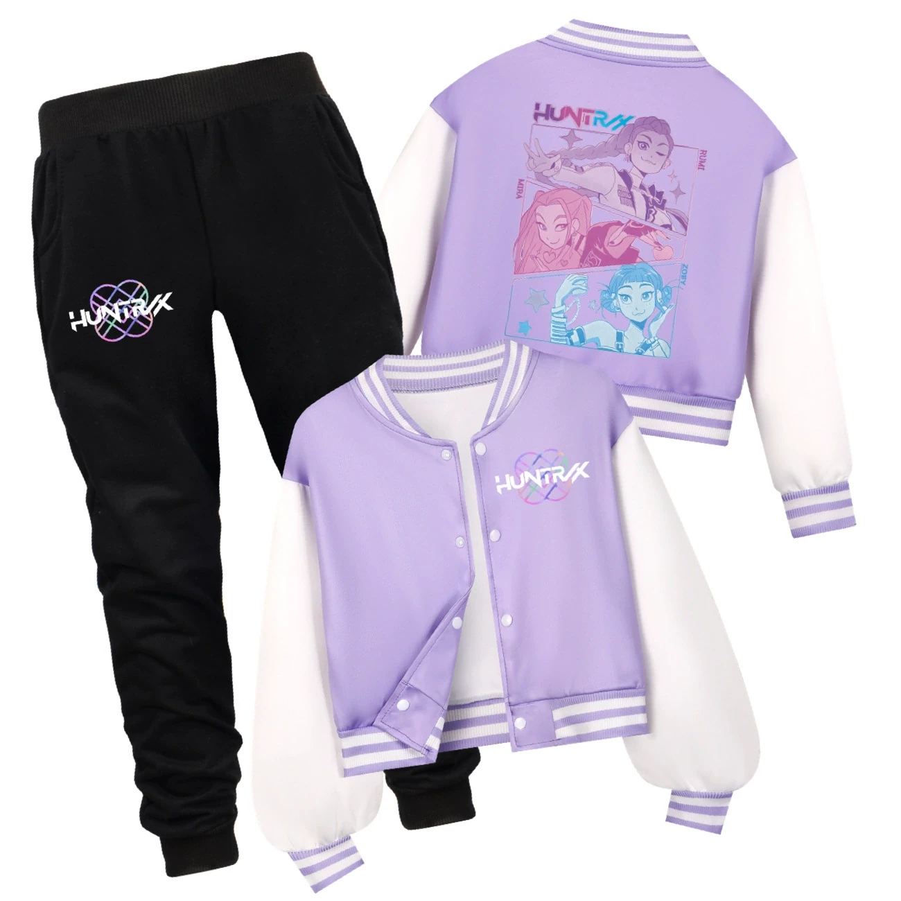 Playtime Varsity Layering Set — 4829 Edition 2910, Style 22 · Set · Purple