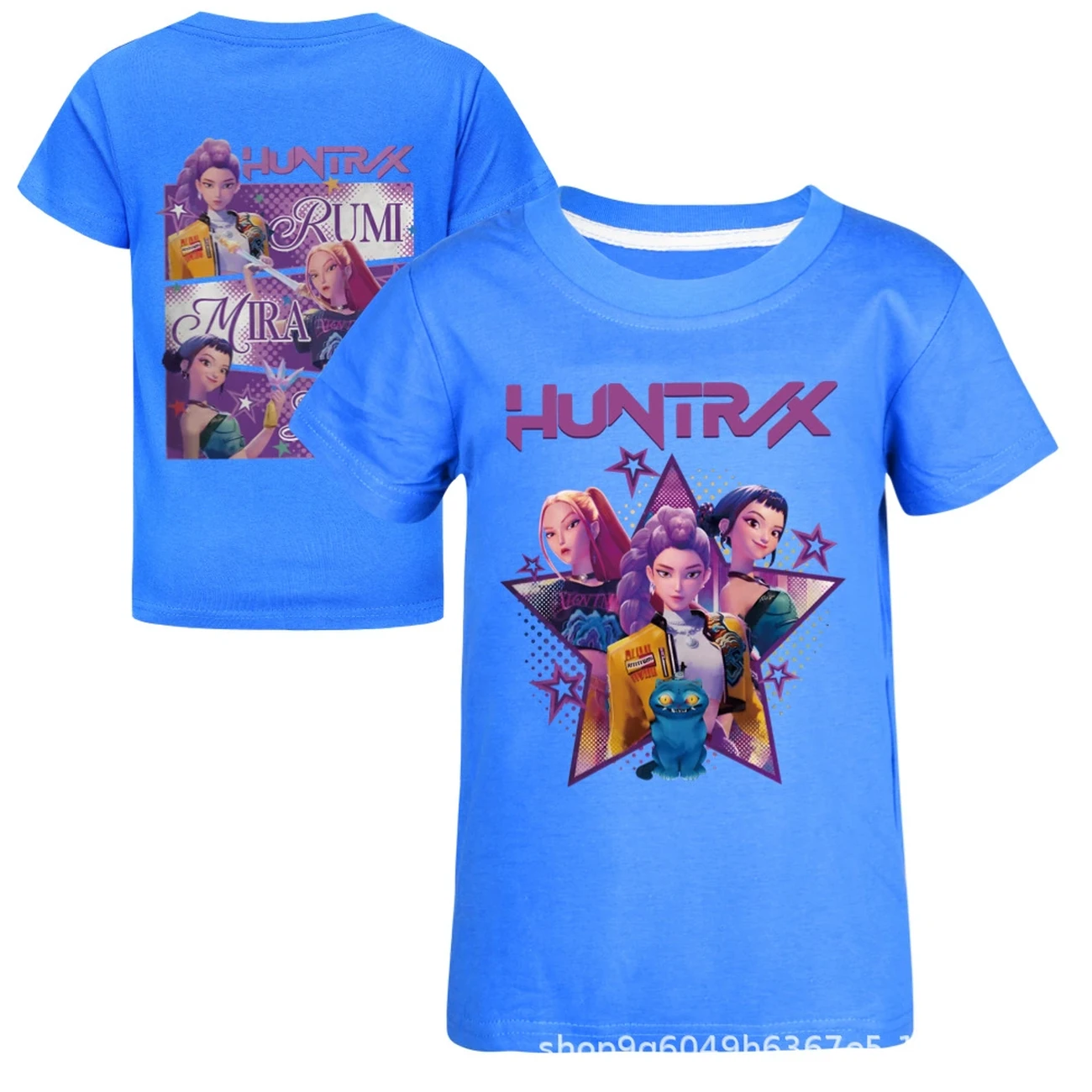 Kids’ Everyday Graphic Top — 4829 Edition, Style 10 · Deep Blue