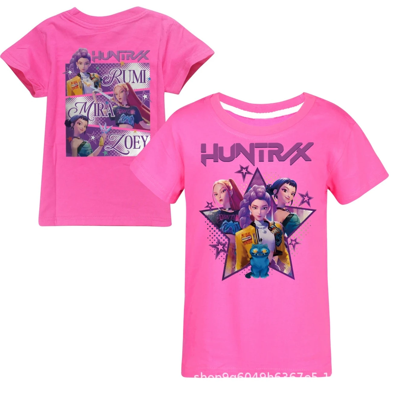 Kids’ Everyday Graphic Top — 4829 Edition, Style 12 · Rose
