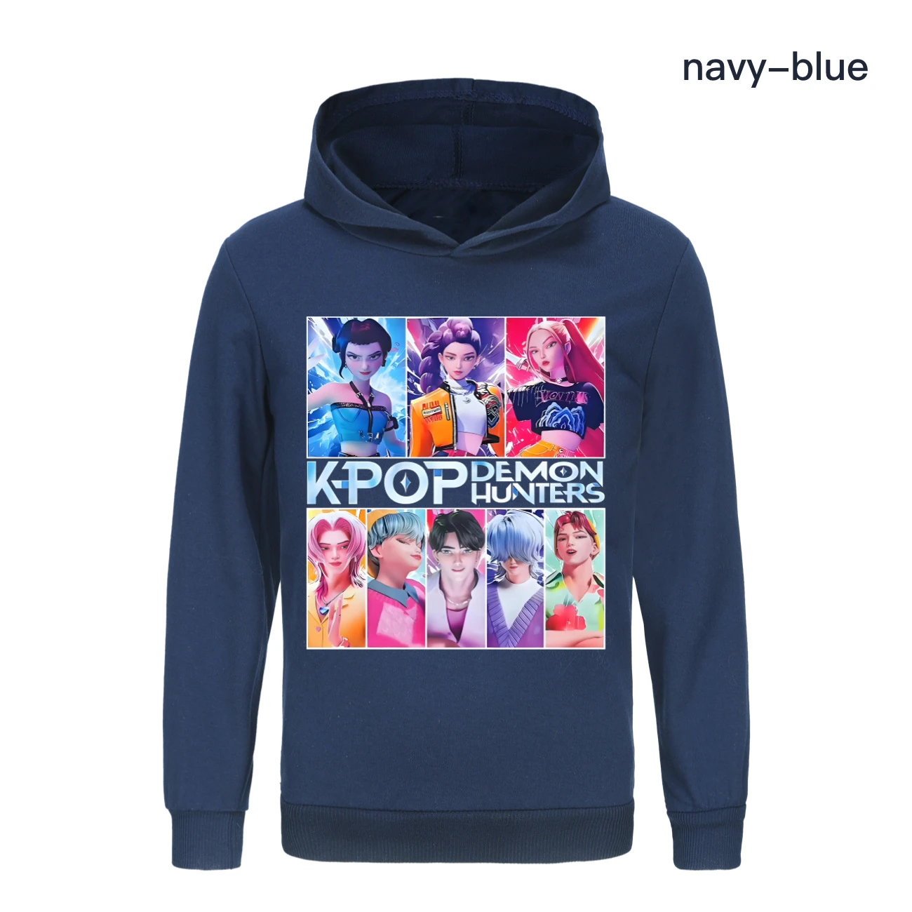 Kids’ Hoodie & Jogger Set — 4855 Edition, Style 06 · Navy