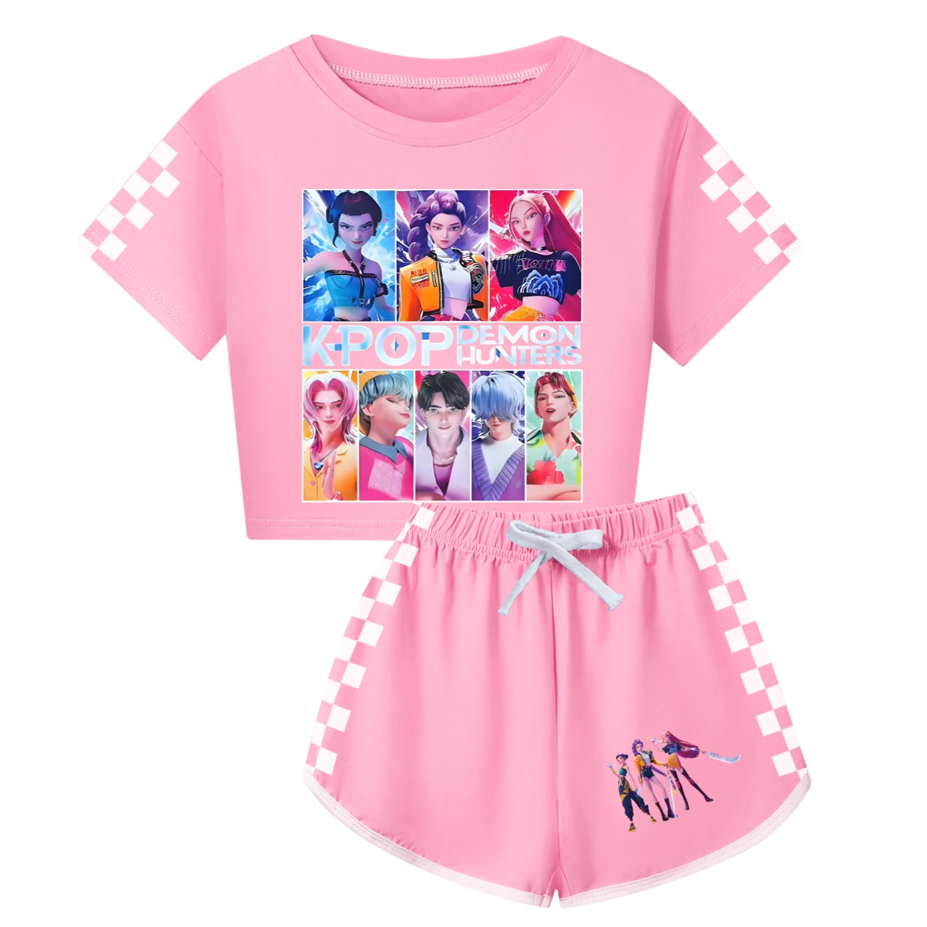 Family Lounge Set — 4855 Edition, Style 02 · Pink