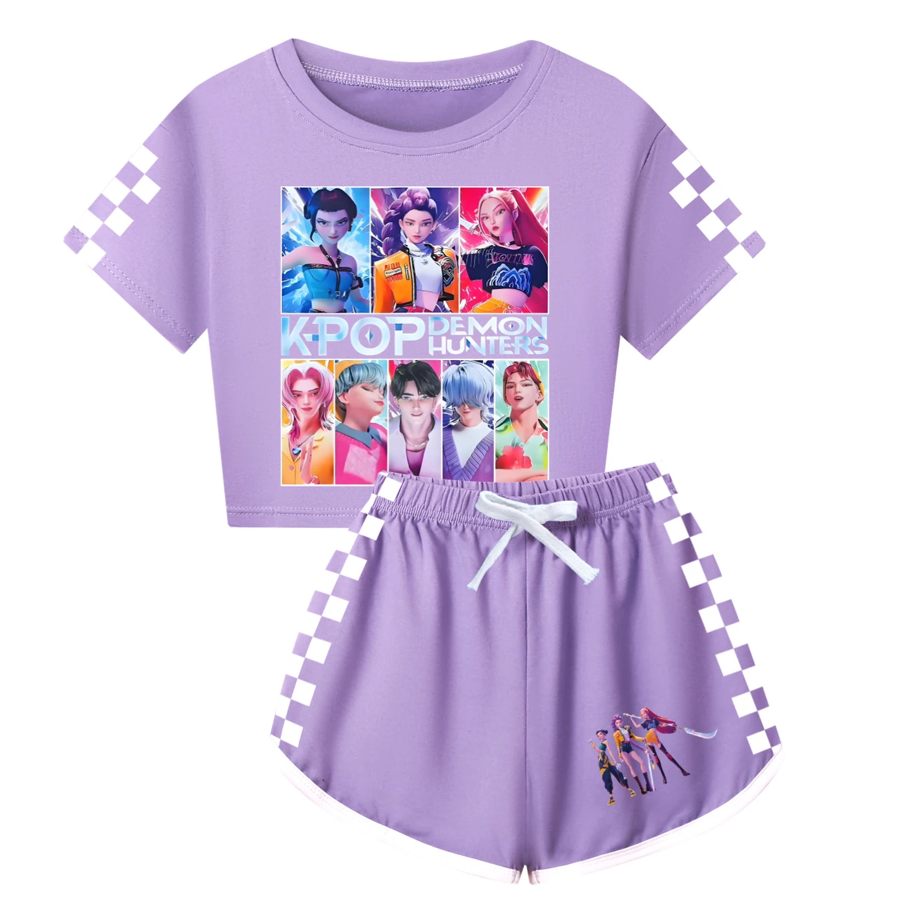 Family Lounge Set — 4855 Edition, Style 04 · Purple