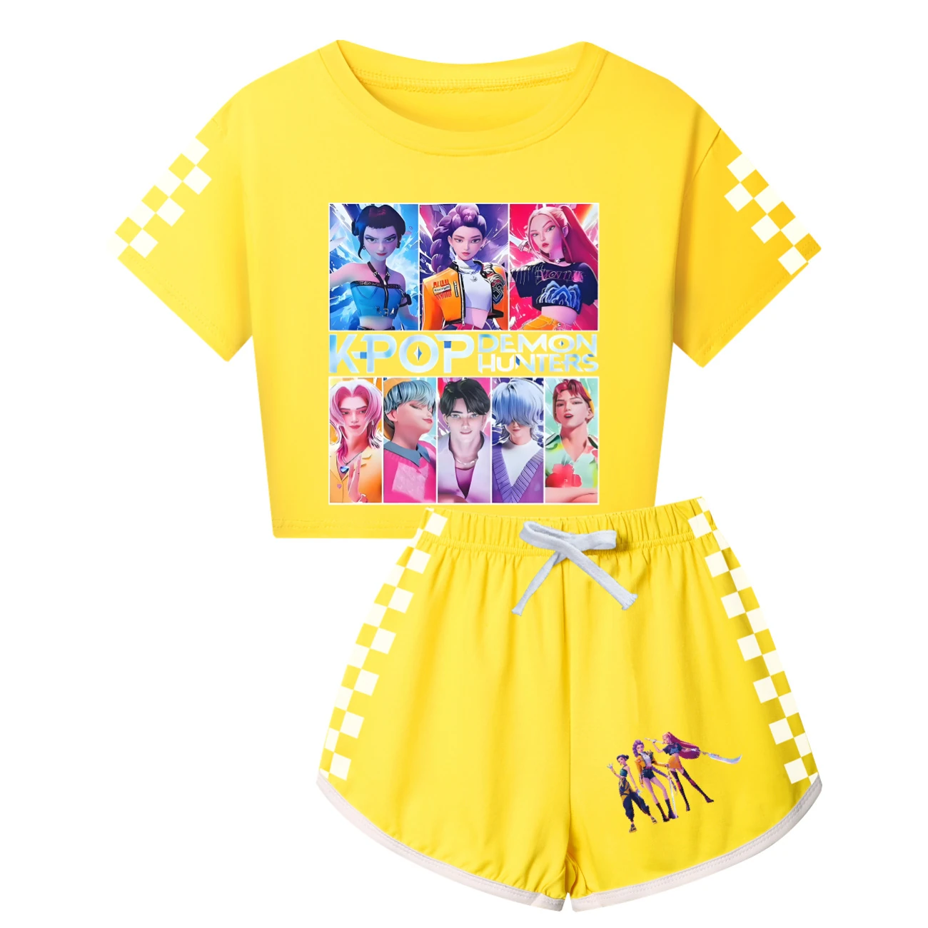 Family Lounge Set — 4855 Edition, Style 07 · Yellow
