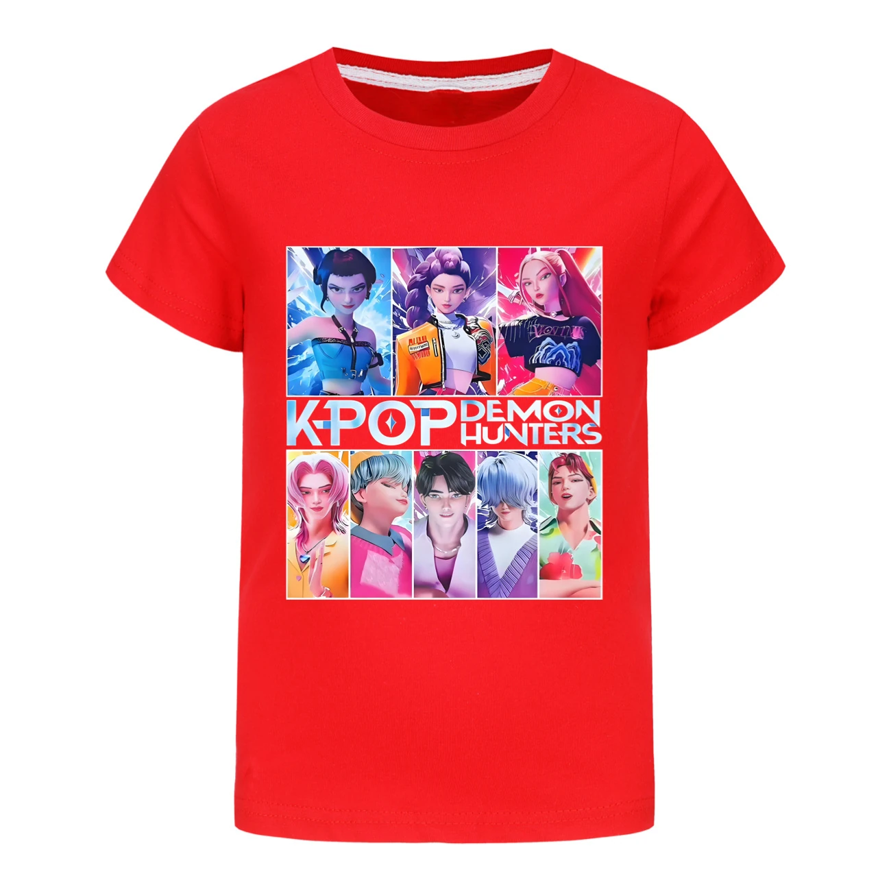 Kids’ Graphic Tee & Jogger Set — 4855 Edition, Style 03 · Red
