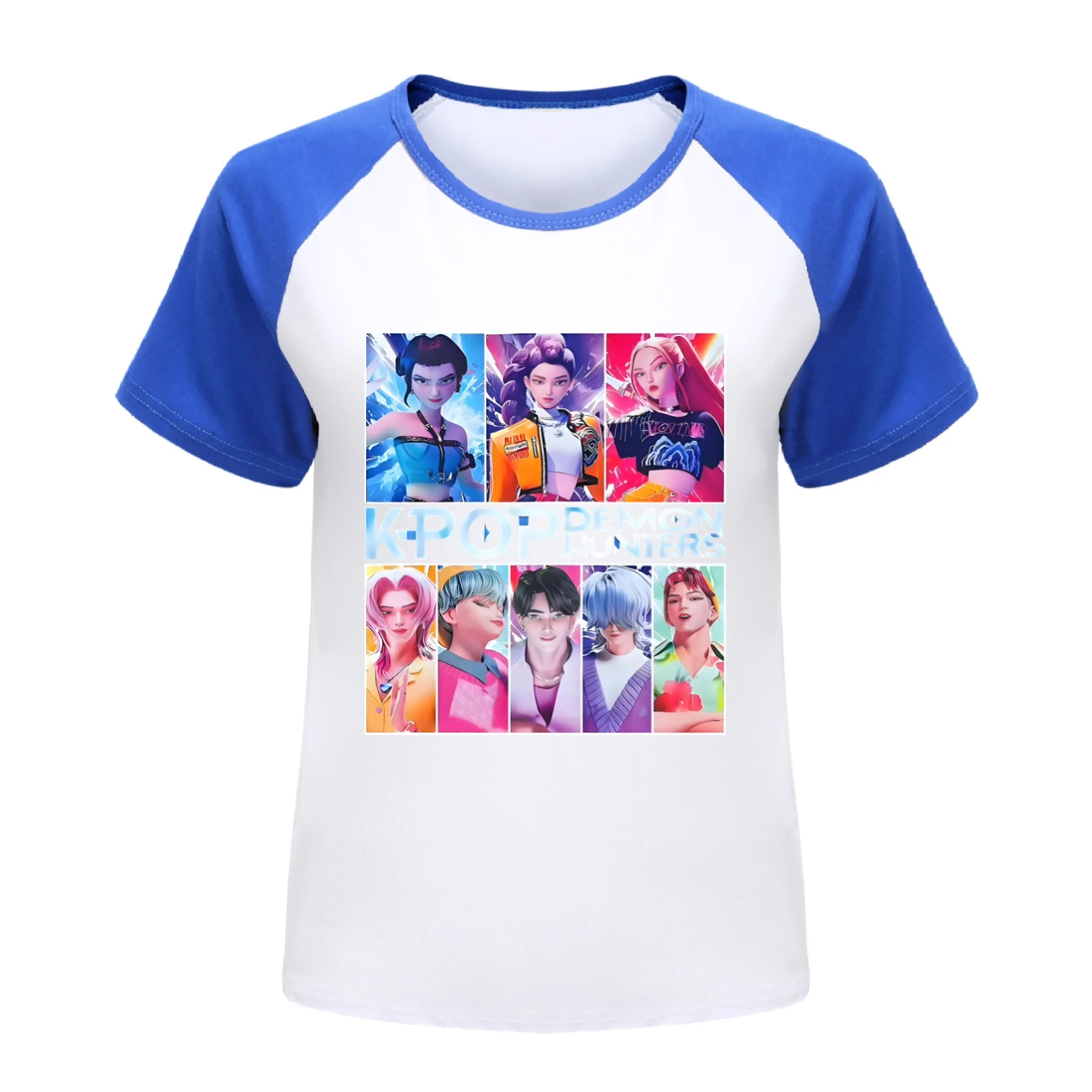Kids’ Long & Short Sleeve Tee Collection — 4855 Edition, Style 08 · Short Sleeve · Blue