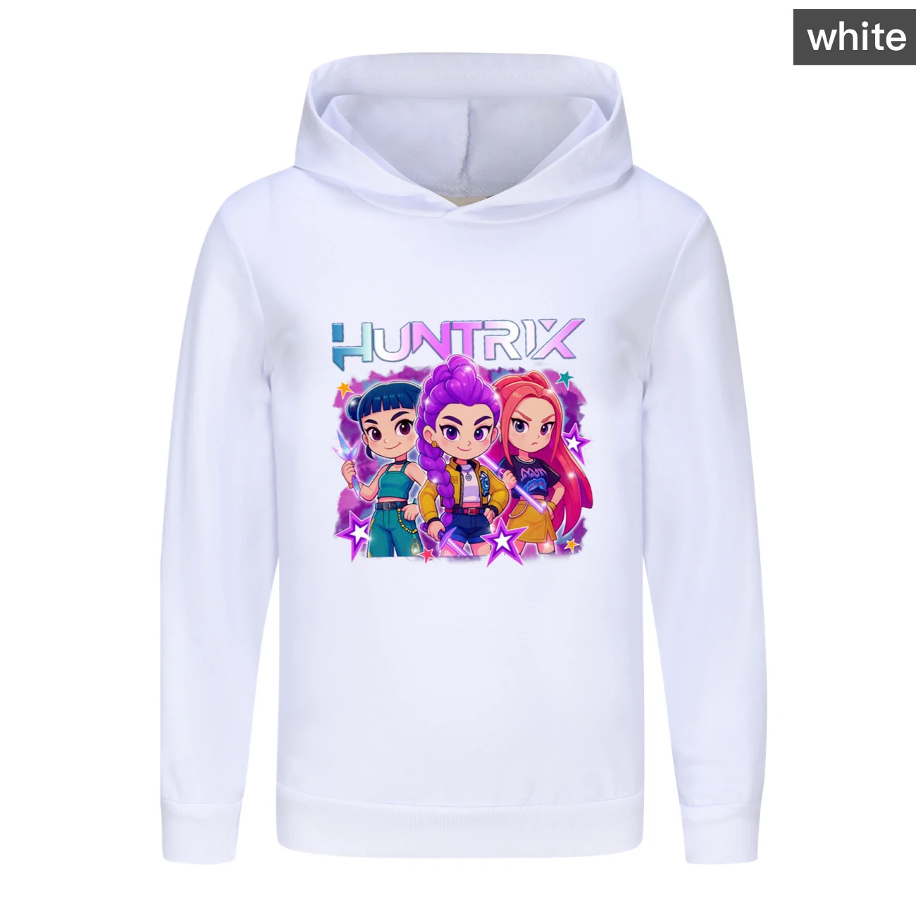 Kids’ Hoodie & Jogger Set — 5051 Collection G, Style 05 · White