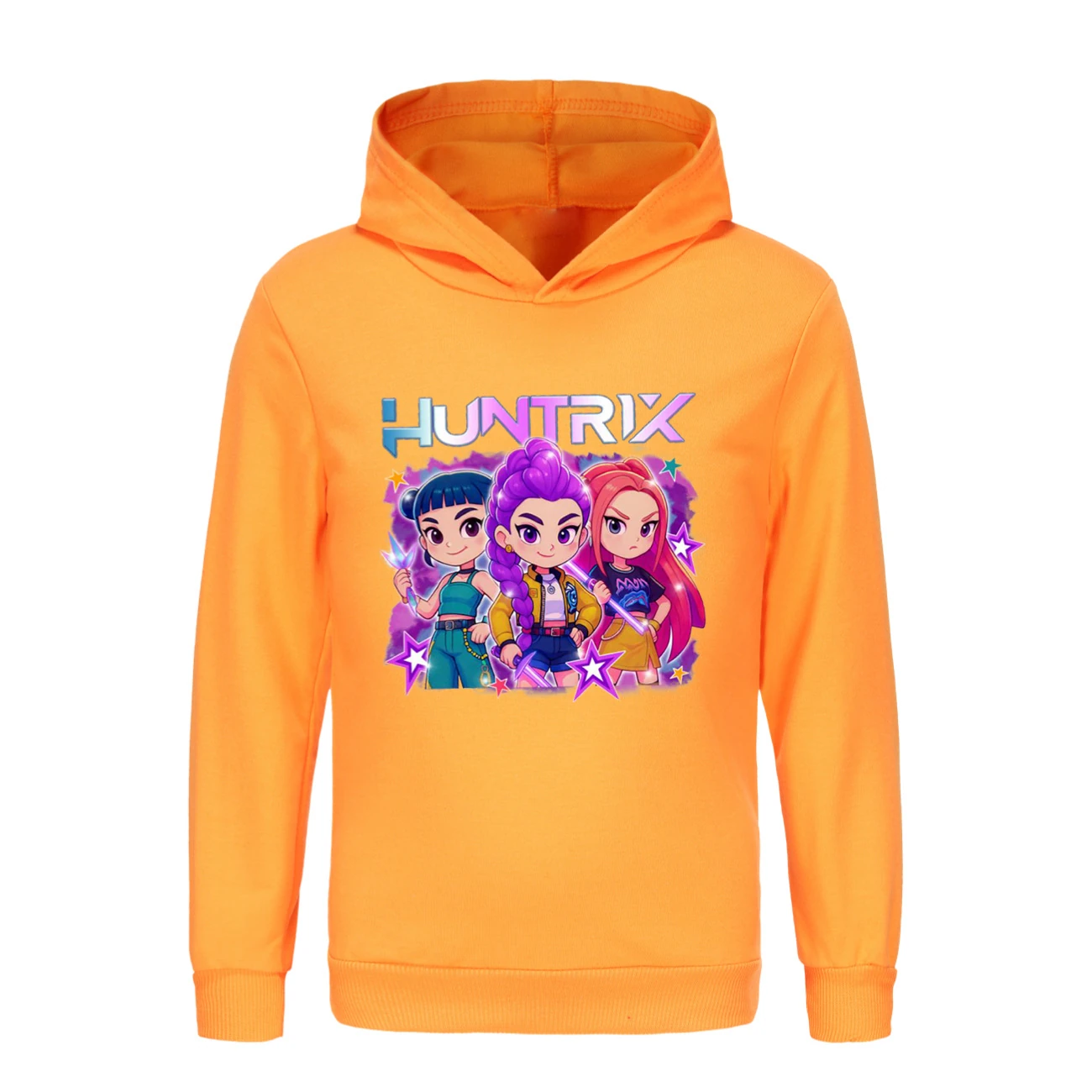 Kids’ Hoodie & Jogger Set — 5051 Collection G, Style 08 · Orange