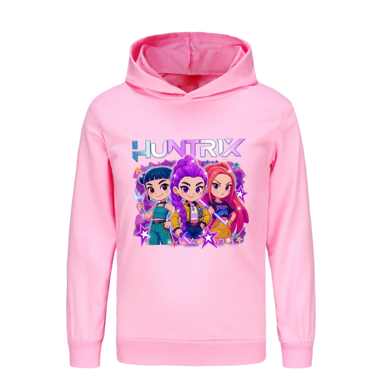 Kids’ Hoodie & Jogger Set — 5051 Collection G, Style 09 · Pink