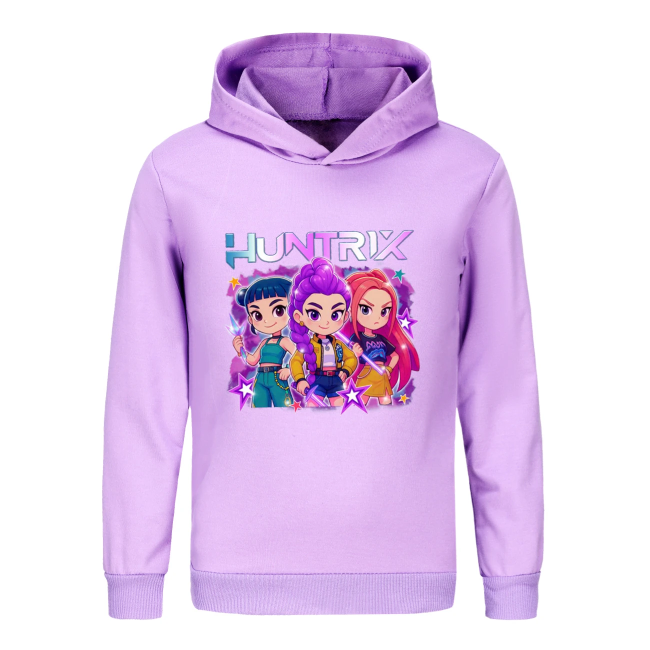 Kids’ Hoodie & Jogger Set — 5051 Collection G, Style 10 · Purple