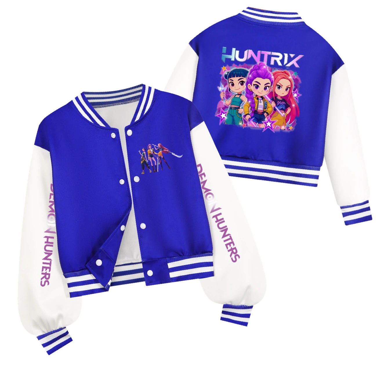 Kids’ Varsity Jacket & Jogger Set — 5051 Edition, Style 01 · Blue