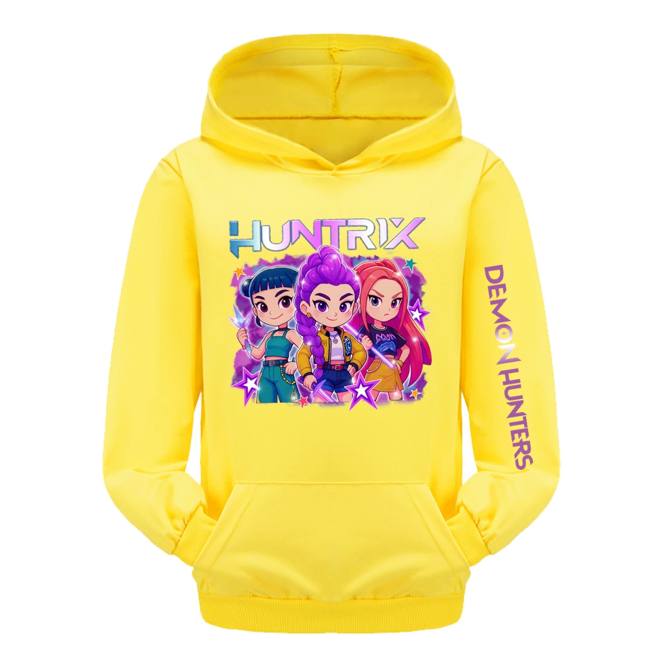 Kids’ Hoodie & Jogger Set — 5051 Collection E, Style 02 · Yellow