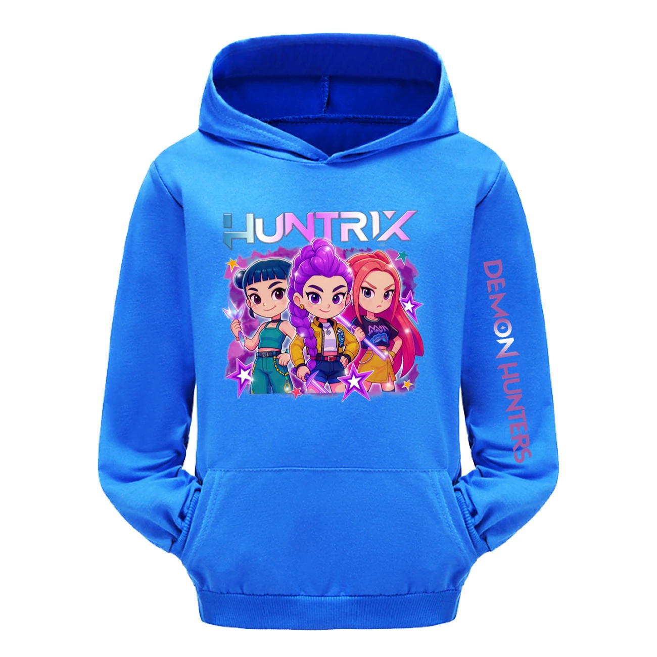 Kids’ Hoodie & Jogger Set — 5051 Collection E, Style 04 · Deep Blue