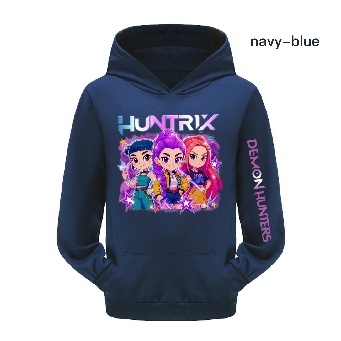 Kids’ Hoodie & Jogger Set — 5051 Collection E, Style 06 · Navy