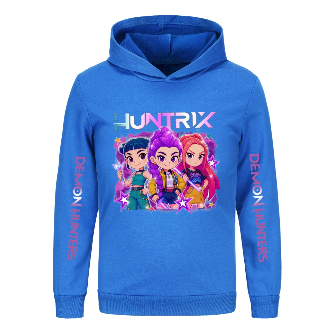 Kids’ Hoodie & Jogger Set — 5051 Collection D, Style 02 · Deep Blue