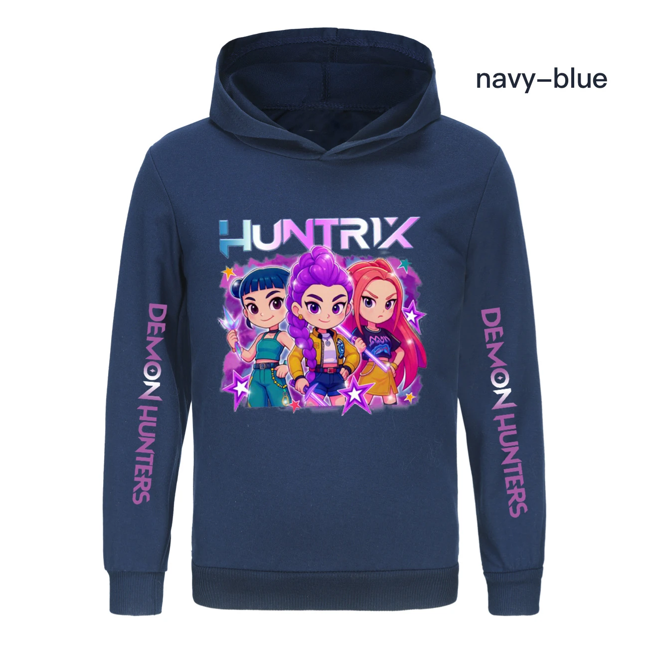 Kids’ Hoodie & Jogger Set — 5051 Collection D, Style 06 · Navy