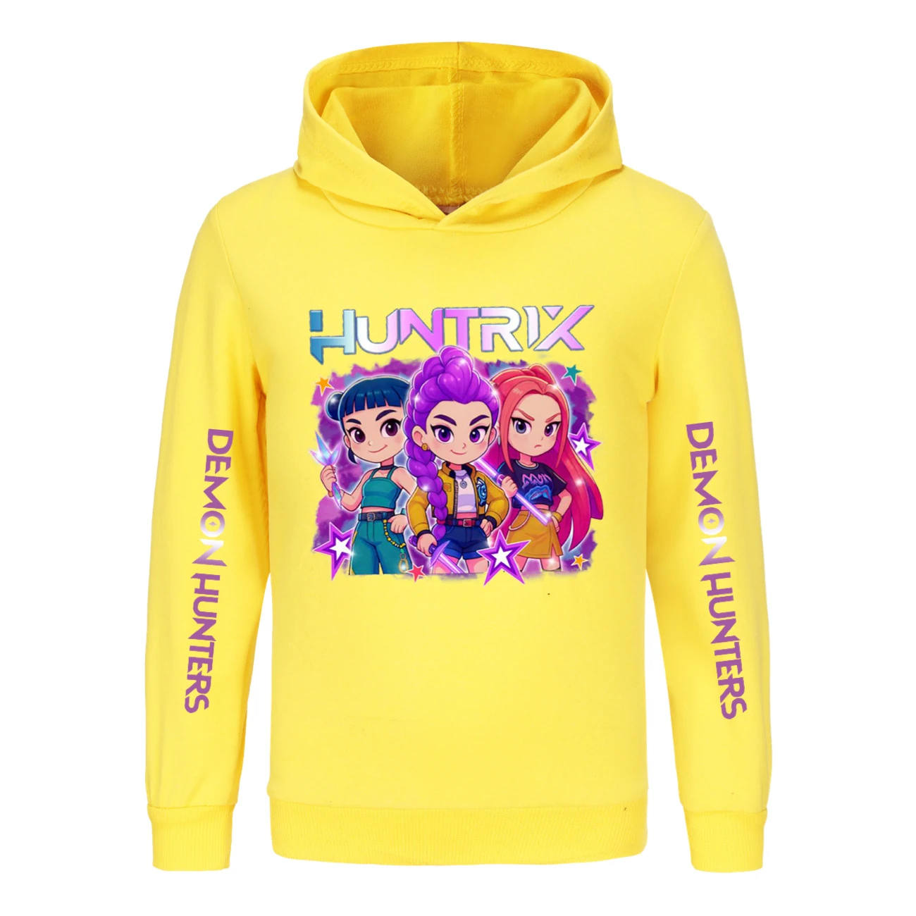 Kids’ Hoodie & Jogger Set — 5051 Collection D, Style 12 · Yellow