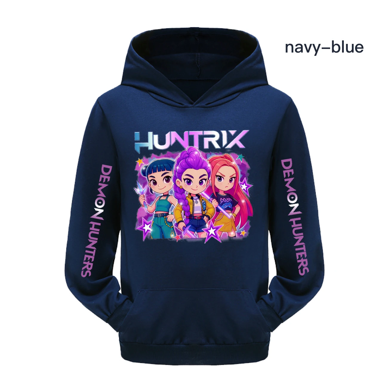 Kids’ Hoodie & Jogger Set — 5051 Collection C, Style 06 · Navy
