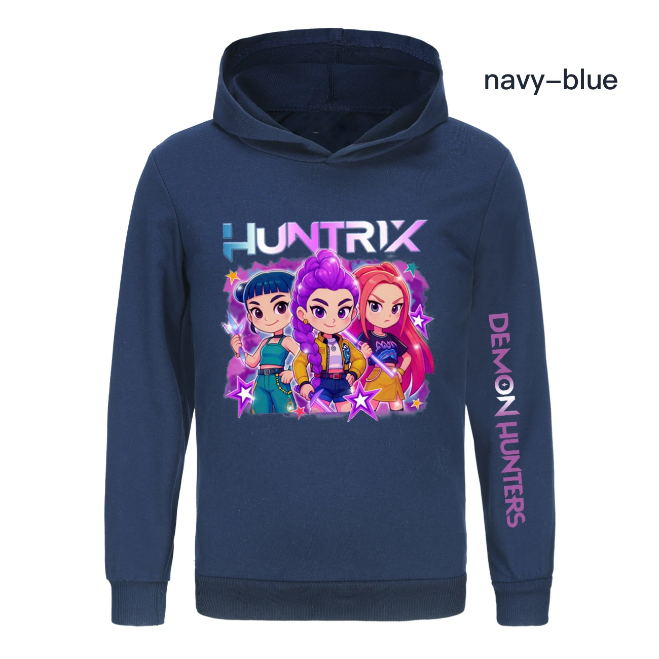 Kids’ Hoodie & Jogger Set — 5051 Collection A, Style 04 · Navy