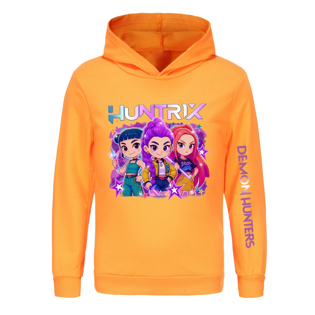 Kids’ Hoodie & Jogger Set — 5051 Collection A, Style 05 · Orange