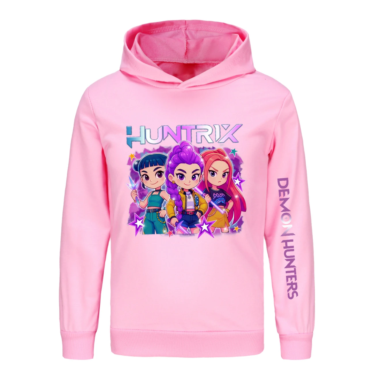 Kids’ Hoodie & Jogger Set — 5051 Collection A, Style 06 · Pink