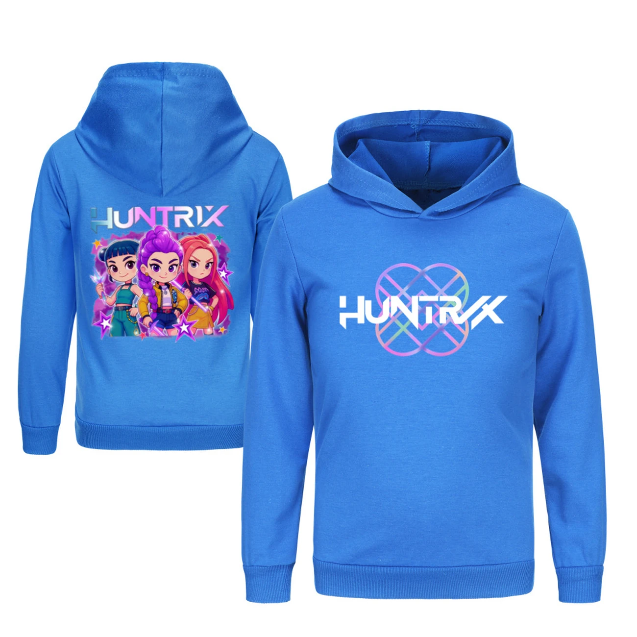 Kids’ Two-Sided Sweatshirt Set — 5051 Edition, Style 02 · Deep Blue