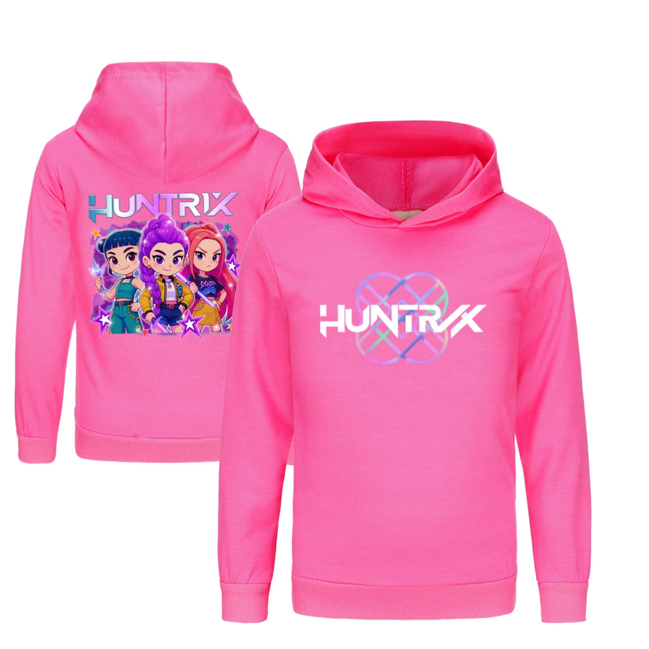 Kids’ Two-Sided Sweatshirt Set — 5051 Edition, Style 11 · Rose
