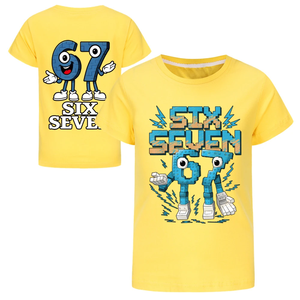 Two-Sided Graphic Tee & Hoodie Collection — 5196, Style 02 · Yellow
