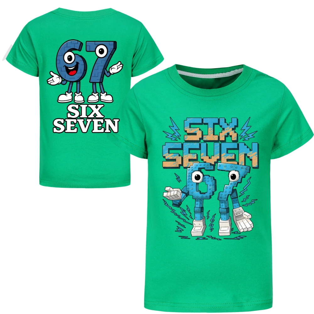 Two-Sided Graphic Tee & Hoodie Collection — 5196, Style 06 · Green