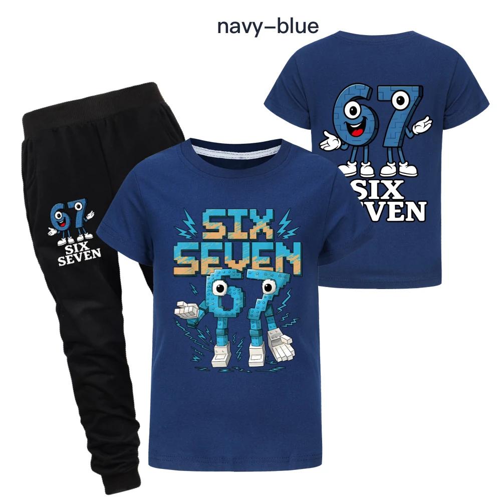 Two-Sided Graphic Tee & Hoodie Collection — 5196, Style 21 · Set · Royal Blue