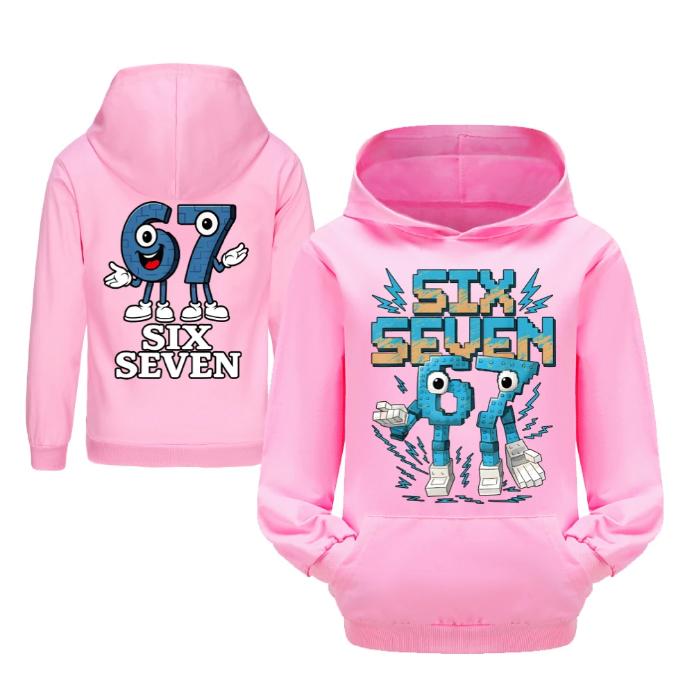 Two-Sided Graphic Tee & Hoodie Collection — 5196, Style 28 · Pink