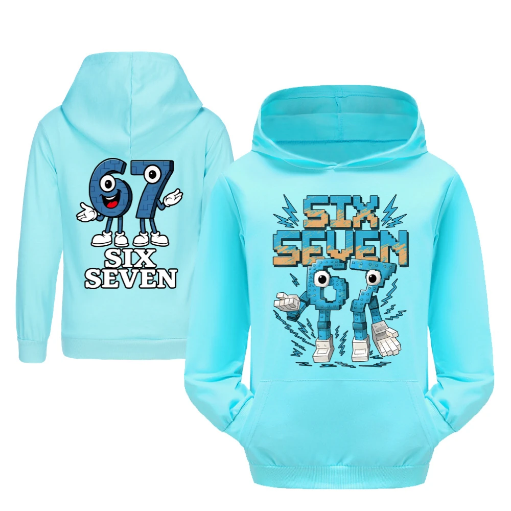 Two-Sided Graphic Tee & Hoodie Collection — 5196, Style 33 · Light Blue