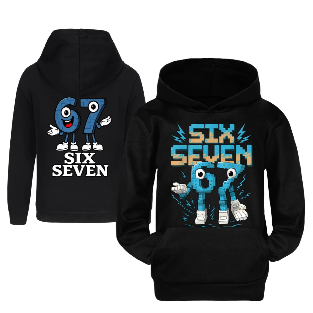 Two-Sided Graphic Tee & Hoodie Collection — 5196, Style 34 · Black