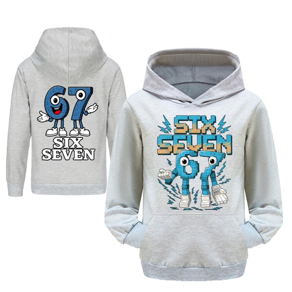 Two-Sided Graphic Tee & Hoodie Collection — 5196, Style 37 · Grey