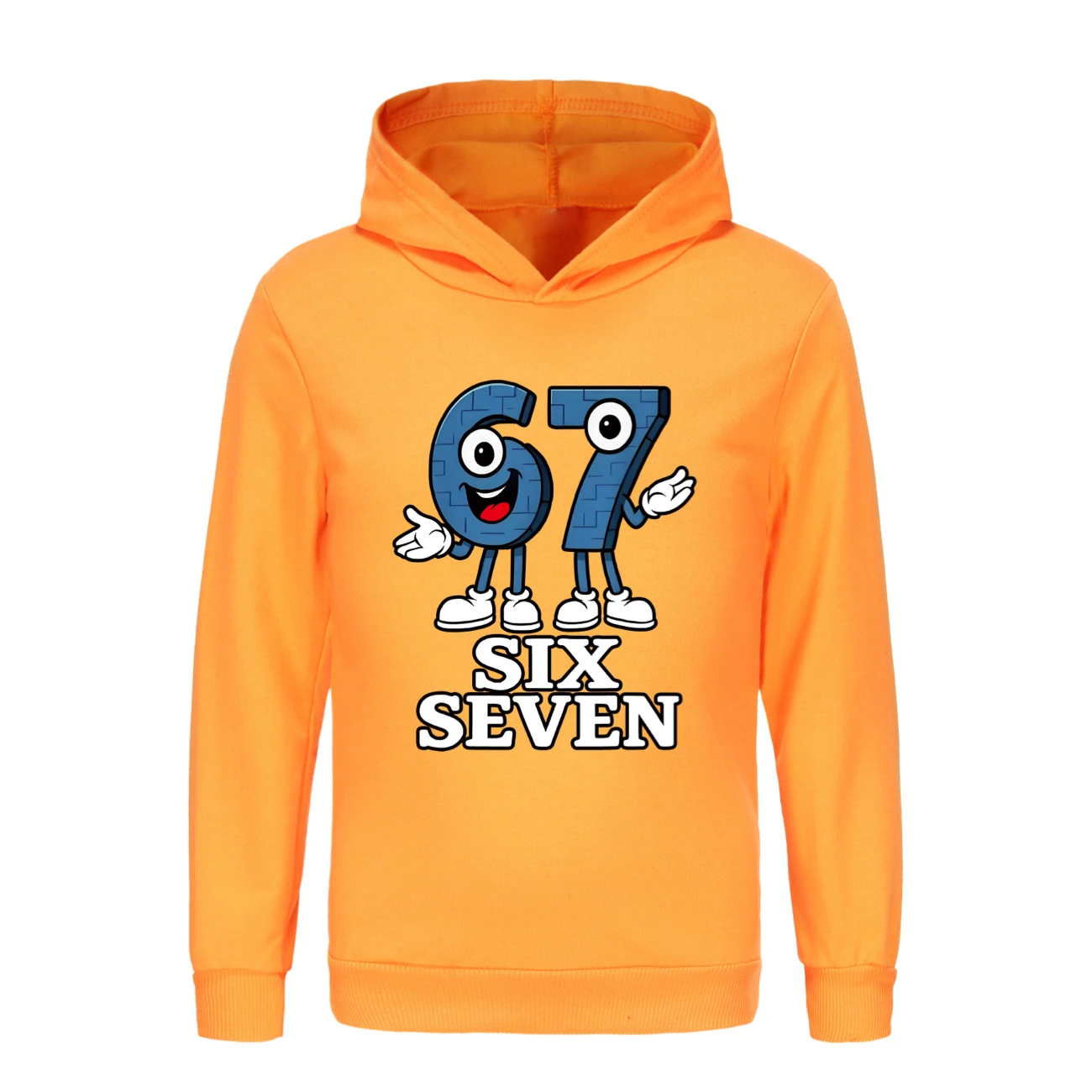 Classic Hoodie & Jogger Collection — 5196, Style 08 · Orange