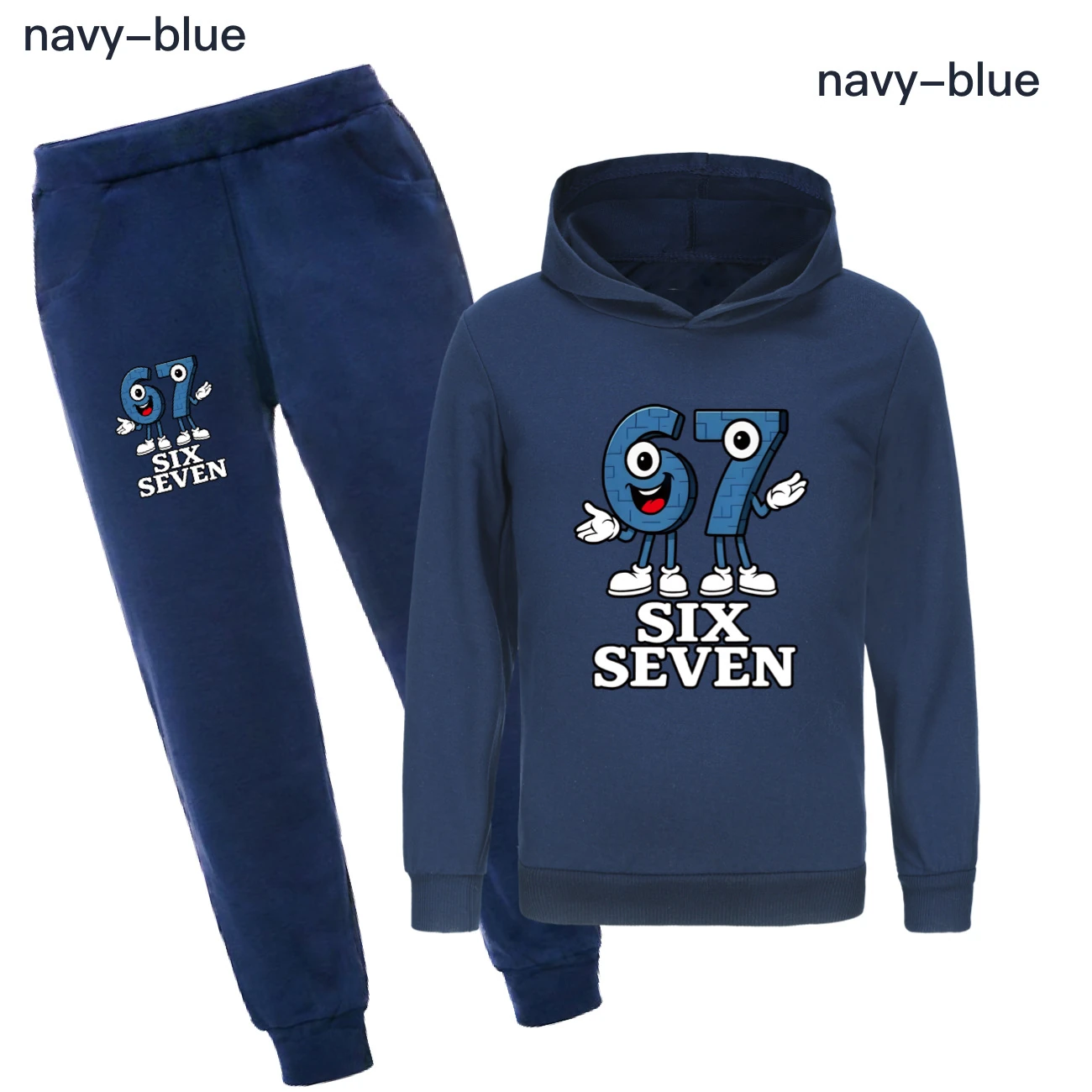 Classic Hoodie & Jogger Collection — 5196, Style 16 · Set · Royal Blue