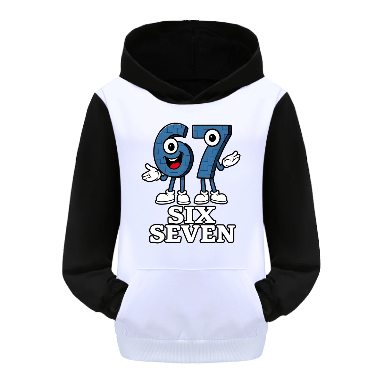 Graphic Hoodie & Jogger Set — 5196 A, Style 14 · Black